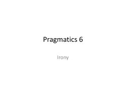 Pragmatics 6