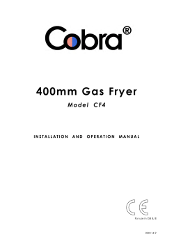 230114 Cobra CF4 Fryer