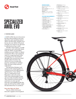 specialized awol evo - Adventure Cycling Association