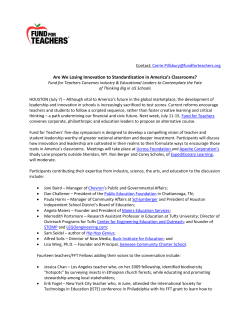 Are We Losing Innovation to Standardization in America`s