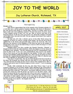 April 2017 Newsletter copy