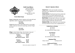 BULK MENU - Skeeter`s Pit BBQ