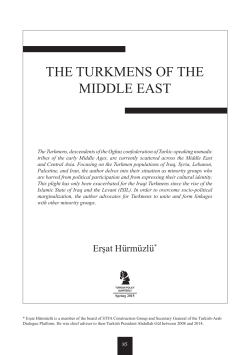 the turkmens of the middle east