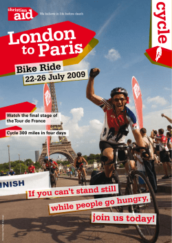 Bike Ride - Christian Aid