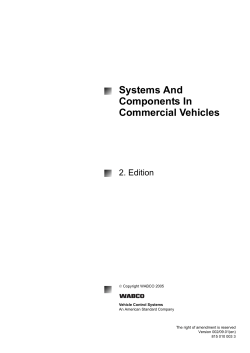 Systems And Components In Commercial Vehicles