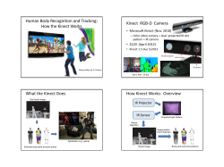 Human Body Recognition and Tracking