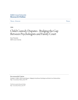 Bridging the Gap Between Psychologists and