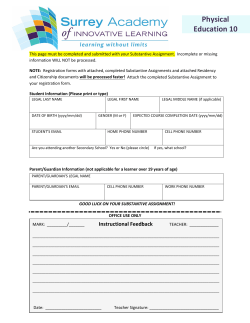 Physical Education-10 SA
