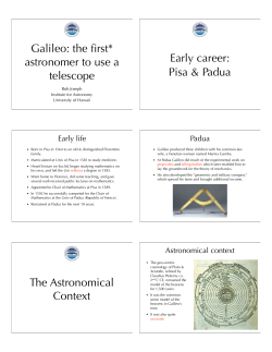 6. Galileo  - Institute for Astronomy