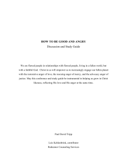 Discussion Guide - Paul Tripp Ministries