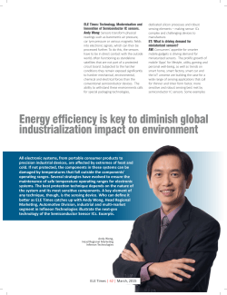 Energy efficiency is key to diminish global industrialization impact on