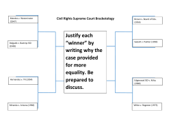 Court Case Bracket