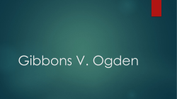 Gibbons v Ogden