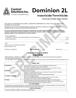 Dominion 2L - Control Solutions Inc.