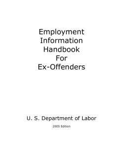 Employment Information Handbook For Ex