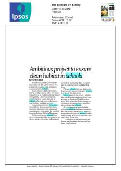 Ambitious project to ensure