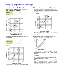 Lesson 5.6 Homework Answers