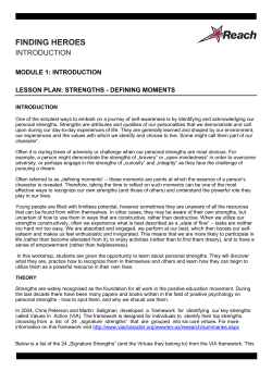 FINDING HEROES - The Reach Foundation