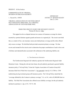 150930 - Virginia`s Judicial System