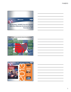 Rhonda Reda, OOGEEP, Executive Director