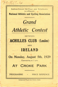 Grand Athletic Contest