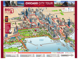 the tour route map