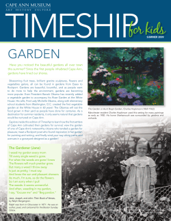 garden - Cape Ann Museum