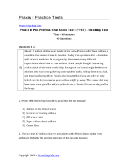 Praxis I Practice Tests