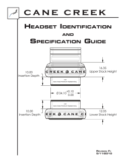 Headset Identification and Spec Guide