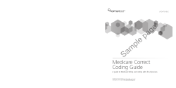 Medicare Correct Coding Guide