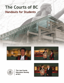 PDF The Courts of BC