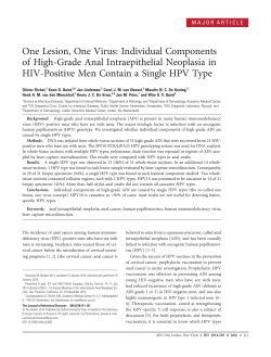 One Lesion, One Virus: Individual Components of