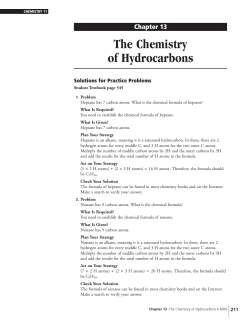 Chapter13 Practice Problems