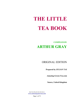 the little tea book