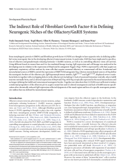 The Indirect Role of Fibroblast Growth Factor