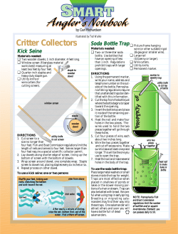 Critter Collectors - Fish and Boat Commission