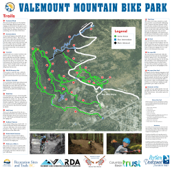 MAP - Valemount and Area Recreation Development