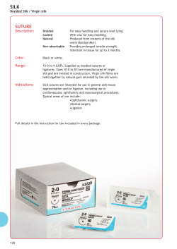 Silk SUTURE