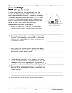 Challenge - monte math