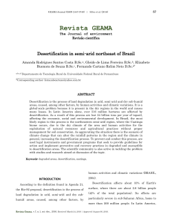 Revista GEAMA - Portal de Peri&oacute;dicos da UFRPE