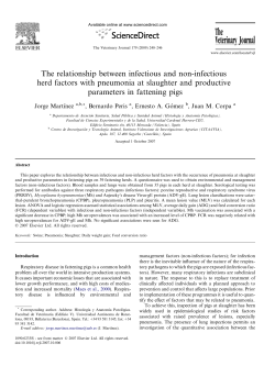 The relationship between infectious and non