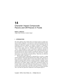 Character Impact Compounds