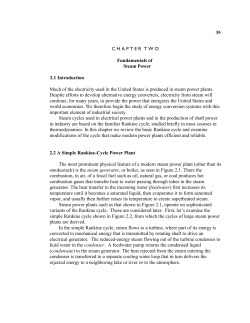 35 C H A P T E R  T W O Fundamentals of Steam Power 2.1
