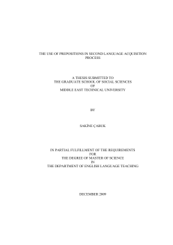 the relationship between english instructors` negotiation