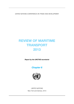 Chapter 6: Securing Reliable Access to Maritime Transport