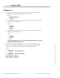 Chapter 2 Answer Key