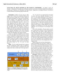 Evolution of Argon Isotopes in the Martian Atmosphere