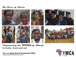 Empowering the YOUTH of Liberia to learn, lead and act