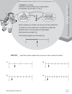 FRACTIONS - Beast Academy
