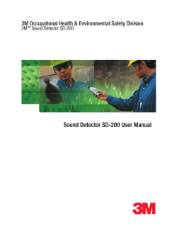 3M™ Sound Detector SD